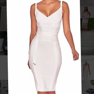 Bodycon Midi Pencil Bandage Dress